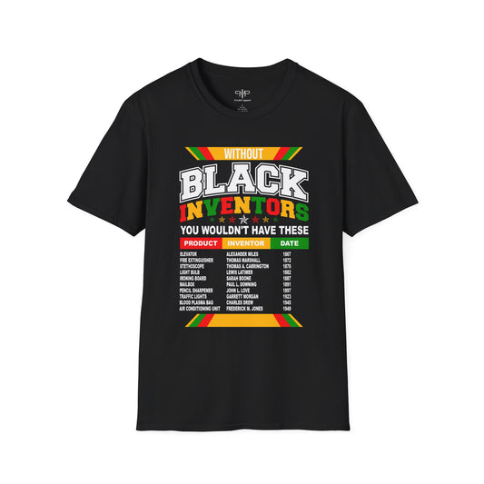 Black Inventors Tee - Celebrating African American Innovators
